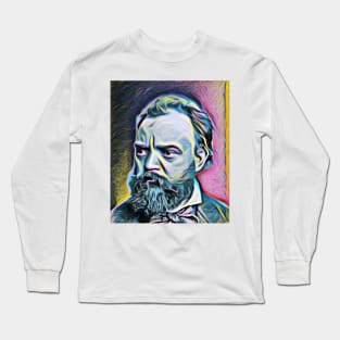 Antonín Dvořák Portrait | Antonín Dvořák Artwork 9 Long Sleeve T-Shirt